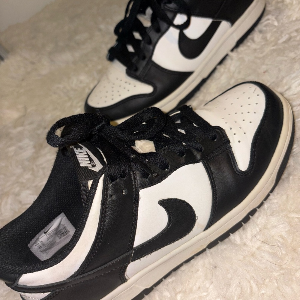 Nike Dunk Black and White Low-Tops